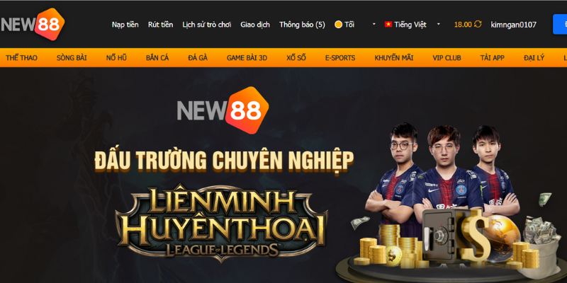 Nhà cái New88 Casino Link đăng nhập New 88 mobile trực tuyến 2023